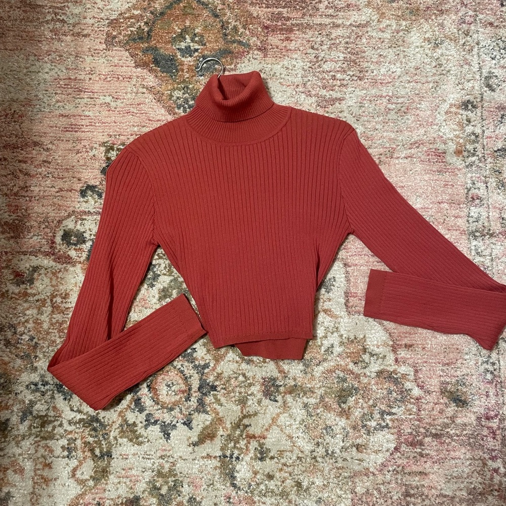NWOT boutique cropped sweater